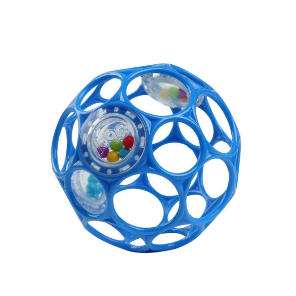 OBALL RATTLE játék 10 cm, Blue-új 0hó+