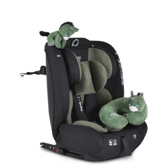 Moni I-safe IsoFix I-size autósülés 76-150 cm - Zöld