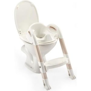 ThermoBaby Kiddyloo wc-szűkítő fellépővel - Sandy Brown