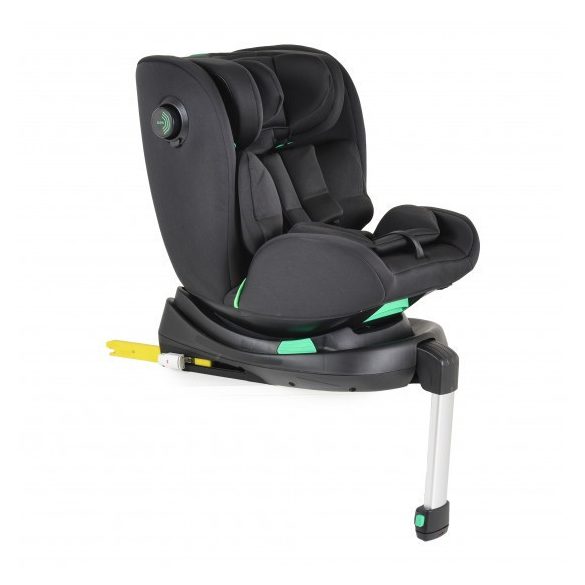 Cangaroo Hok I-Size 360°-ban forgatható ISOFIX gyermekülés,SIP oldalvédelemmel (40-150 cm) - Fekete