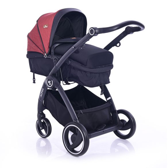 Lorelli Adria multifunkciós babakocsi - Premium Black&Red