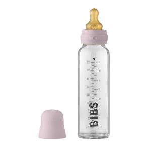 BIBS cumisüvegszett üveg 225ml halvány lila