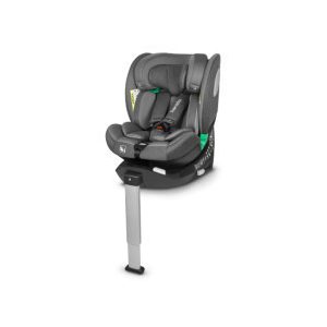 Lionelo Braam I-Size 360°-ban forgatható ISOFIX gyerekülés (40-150 cm) - Grey Stone