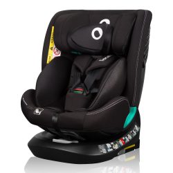   Lionelo Bastiaan One I-Size 360°-ban forgatható IsoFix gyerekülés (40-150 cm) - Black Carbon