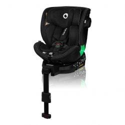   Lionelo Harmony I-Size 360°-ban forgatható ISOFIX gyermekülés (40-150 cm) - Black Carbon Bamboo