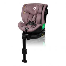   Lionelo Harmony I-Size 360°-ban forgatható ISOFIX gyermekülés (40-150 cm) - Pink Mauve Bamboo