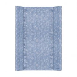   Ceba pelenkázó lap puha 2 oldalú 50x70cm Denim style boho kék