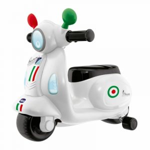 Vespa Primavera Italia robogó 12-36 hó lábbal hajtós fehér