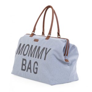 Mommy Bag Táska - Vászon Szürke