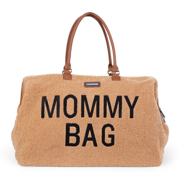 Mommy Bag Táska - Plüss - Barna