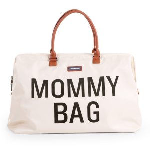 Mommy Bag Táska - Törtfehér/Fekete