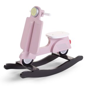 CHILDHOME Vespa Hintaló - Pink/Fekete