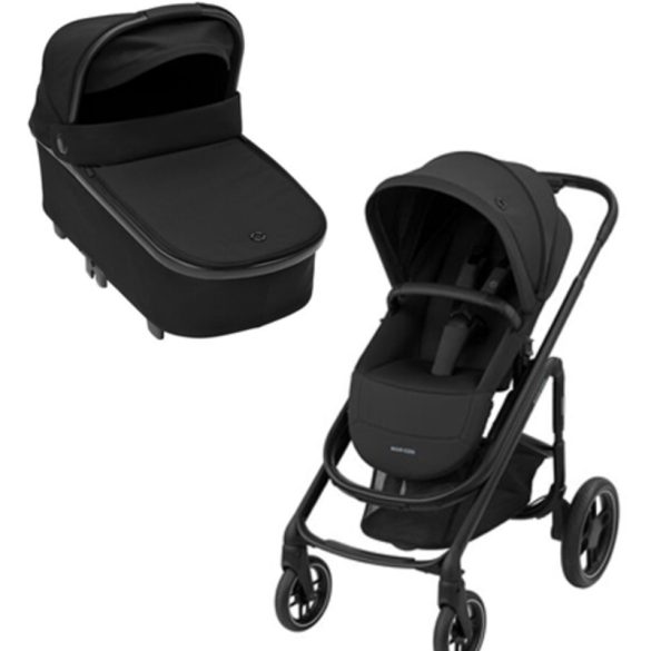 Maxi-Cosi Plaza+ 2in1 multifunkciós babakocsi Oria mózessel - Essential Black