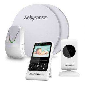 BabySense 7 légzésfigyelő és V24R kamerás bébiőr csomag